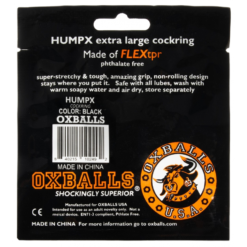 Cockring HUMPX Oxballs Noir -Oxballs Soldes cockring humpx oxballs noir 3