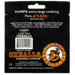 Cockring HUMPX Oxballs Transparent -Oxballs Soldes cockring humpx oxballs transparent 2