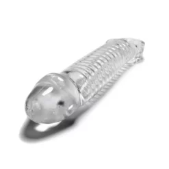 Gaine De Pénis MUSCLE COCKSHEATH Oxballs 24 X 5 Cm Transparent -Oxballs Soldes gaine de penis muscle cocksheath oxballs 24 x 5 cm transparent 2