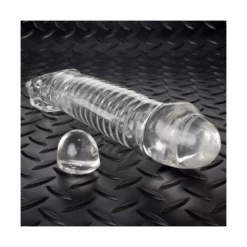 Gaine De Pénis MUSCLE COCKSHEATH Oxballs 24 X 5 Cm Transparent -Oxballs Soldes gaine de penis muscle cocksheath oxballs 24 x 5 cm transparent 4