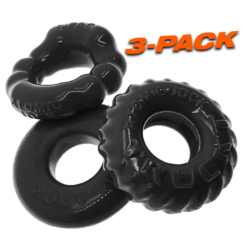Lot De 3 Cockrings Oxballs BONEMAKER Noirs 7 Lot De 3 Cockrings Oxballs BONEMAKER Noirs -Oxballs Soldes lot de 3 cockrings oxballs bonemaker noirs 2