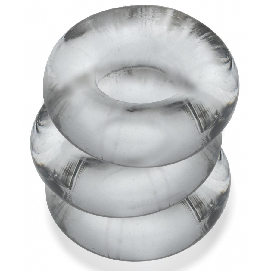Lot De 3 Cockrings Oxballs FAT WILLY Transparents 3 Lot De 3 Cockrings Oxballs FAT WILLY Transparents – Image 3