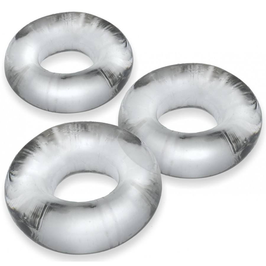 Lot De 3 Cockrings Oxballs FAT WILLY Transparents 5 Lot De 3 Cockrings Oxballs FAT WILLY Transparents – Image 5