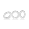 Lot De 3 Cockrings Oxballs WILLY RINGS Blanc