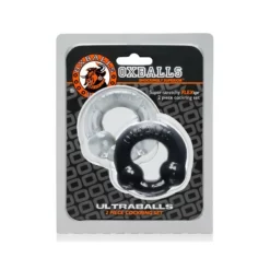 COCK PLAY 16 COCK PLAY -Oxballs Soldes pack cockrings ultraballs oxballs clear noir 1