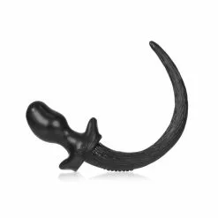 Plug Queue Puppy Tail Oxballs PUG 8 X 4.4cm Noir