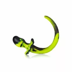 Oxballs Plug Queue Puppy Tail SWIRL 8.5 X 4.4 Cm Jaune -Oxballs Soldes plug queue puppy tail swirl 85 x 44 cm jaune 2