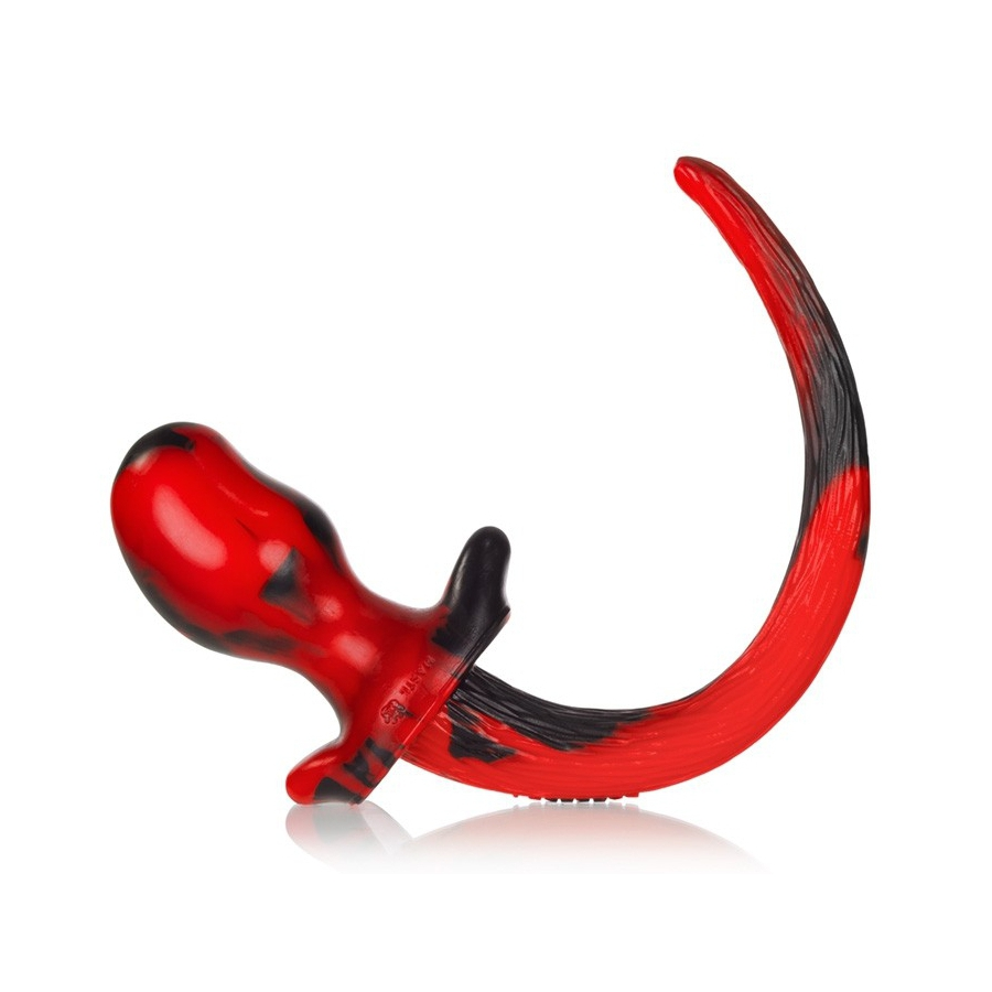 Oxballs Plug Queue Puppy Tail SWIRL 8.5 X 4.4 Cm Rouge 2 Oxballs Plug Queue Puppy Tail SWIRL 8.5 X 4.4 Cm Rouge – Image 2