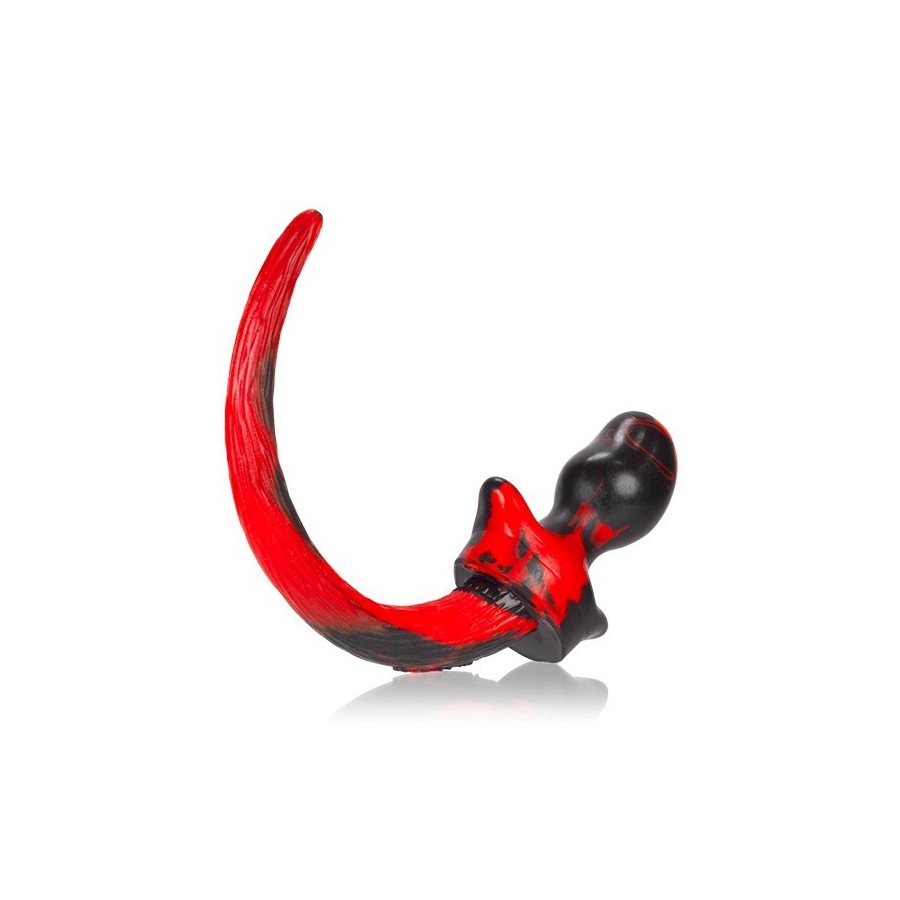 Oxballs Plug Queue Puppy Tail SWIRL 8.5 X 4.4 Cm Rouge 3 Oxballs Plug Queue Puppy Tail SWIRL 8.5 X 4.4 Cm Rouge – Image 3