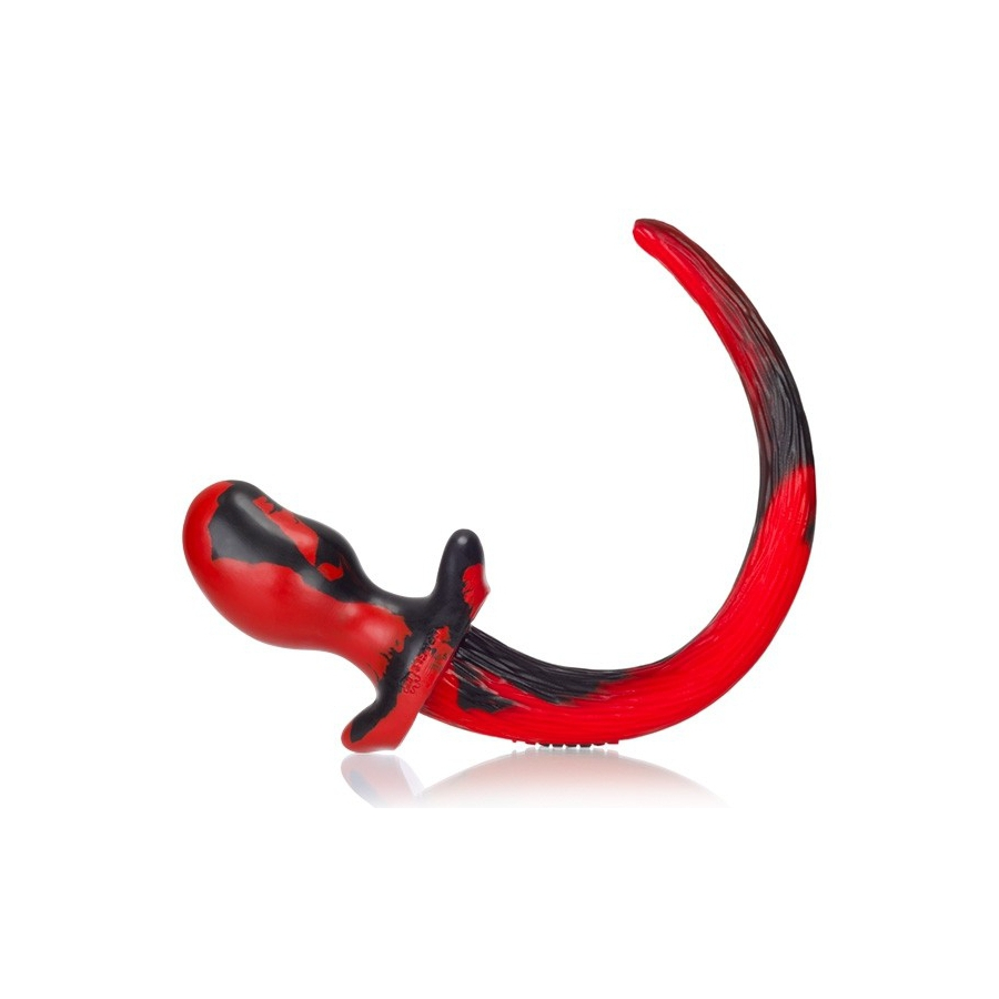 Oxballs Plug Queue Puppy Tail SWIRL 8.5 X 4.4 Cm Rouge 4 Oxballs Plug Queue Puppy Tail SWIRL 8.5 X 4.4 Cm Rouge – Image 4