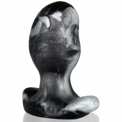 Plug Silicone Oxballs ERGO S 7.5 X 4.5cm Gris-Noir -Oxballs Soldes plug silicone oxballs ergo s 75 x 45cm gris noir 2