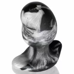 Plug Silicone Oxballs ERGO S 7.5 X 4.5cm Gris-Noir -Oxballs Soldes plug silicone oxballs ergo s 75 x 45cm gris noir 3