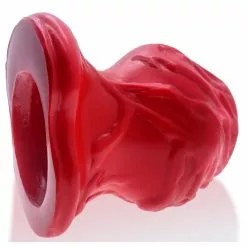 Plug Tunnel Anal Oxballs PIGHOLE SQUEAL FF 13 X 11.5cm Rouge -Oxballs Soldes plug tunnel anal oxballs pighole squeal ff 13 x 115cm rouge 3