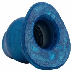 Oxballs Plug Tunnel PIG-HOLE Platinum Bleu 12 X 8.5 Cm -Oxballs Soldes plug tunnel pig hole platinum bleu 12 x 85 cm 4
