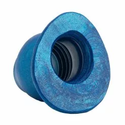 Oxballs Plug Tunnel PIG-HOLE Platinum Bleu 13 X 9 Cm -Oxballs Soldes plug tunnel pig hole platinum bleu 13 x 9 cm 2