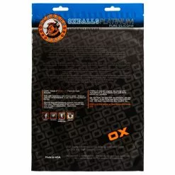 Oxballs Plug Tunnel PIG-HOLE Platinum Bleu 13 X 9 Cm -Oxballs Soldes plug tunnel pig hole platinum bleu 13 x 9 cm 5