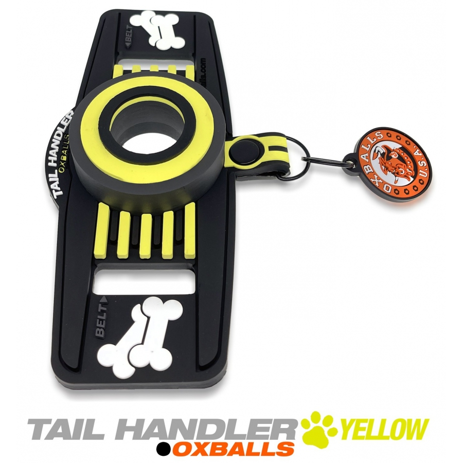 Queue De Chien Oxballs TAIL HANDLER Jaune 2 Queue De Chien Oxballs TAIL HANDLER Jaune – Image 2